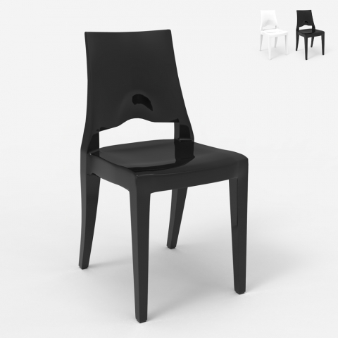 Modern design stackable chairs for kitchen bar restaurant Scab Glenda Promotion