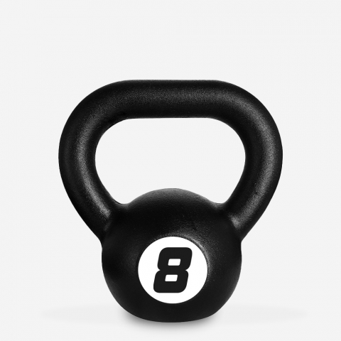 Iron kettlebell weight 8 kg ball handle cross training fitness Kotaro Promotion