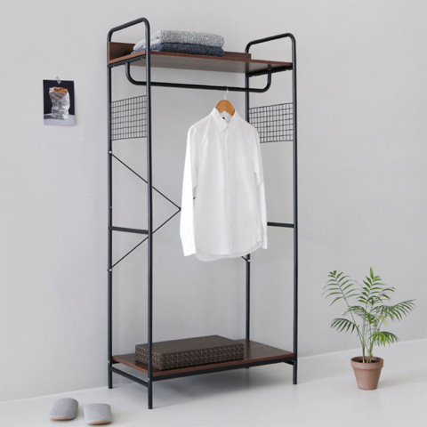 Coat rack open metal industrial entrance room Otto Promotion