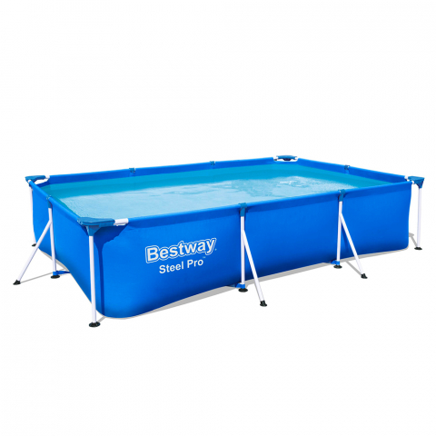 Steel Pro rectangular above-ground pool 300x201x66cm Bestway 56404 Promotion