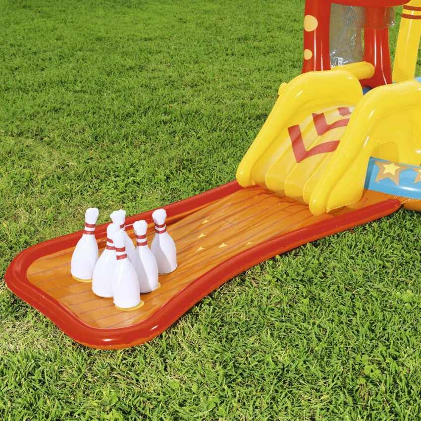 Inflatable kiddie pool for kids with games Bestway 53068