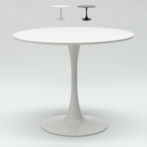 60cm round table bar kitchen dining room modern scandinavian design Tulipan Promotion