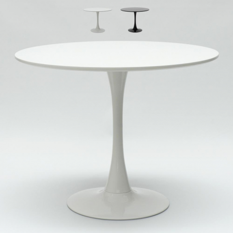 round table 80cm dining room bar kitchen modern scandinavian design Tulipan Promotion