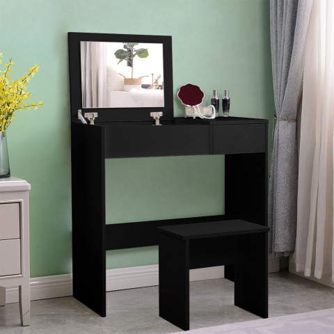 Nicole Black Make-up Container Make-up Station with Mirror Promotion