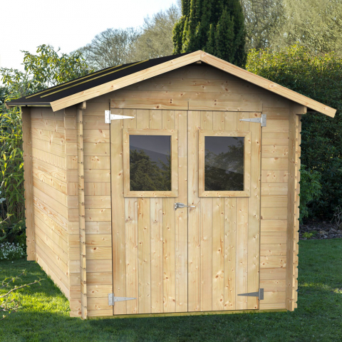 Garden shed double wooden tool box Roby 198x198 Promotion