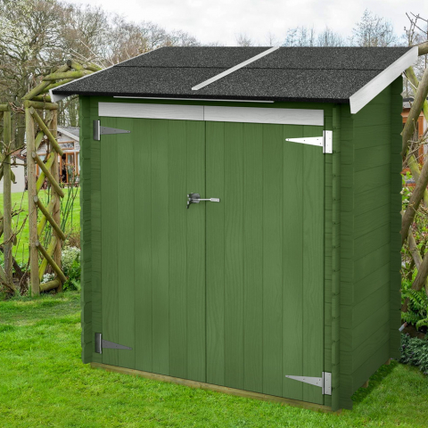 Wooden tool shed Ambrogio garden shed 155x85 Eco Promotion