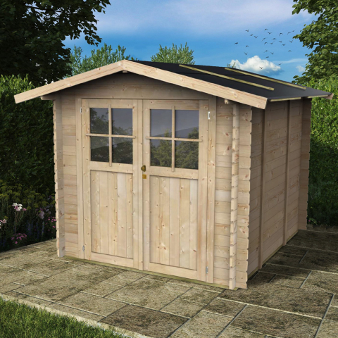 Wooden tool shed garden shed Opera 215x249 Promotion