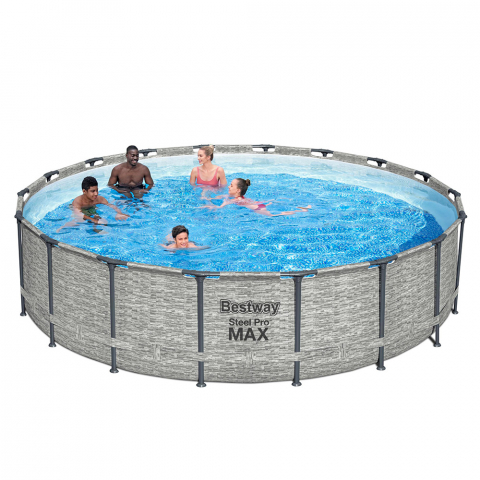 Bestway Steel Pro Max Pool Set 549x122cm 5618Y round above-ground pool Promotion