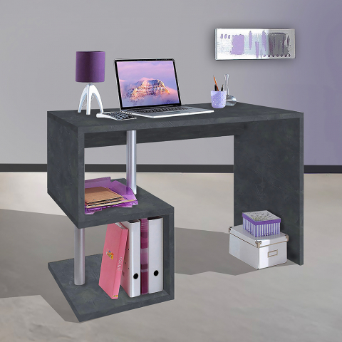 Design office desk modern office anthracite 100x50cm Esse 2 Report Promotion