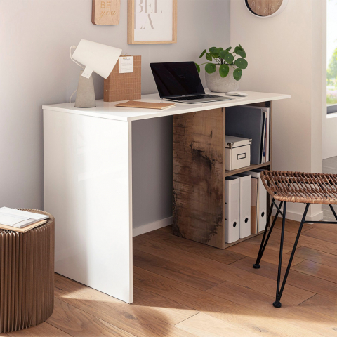 Innovative design desk 110x50cm home smart working office Conti Acero Promotion