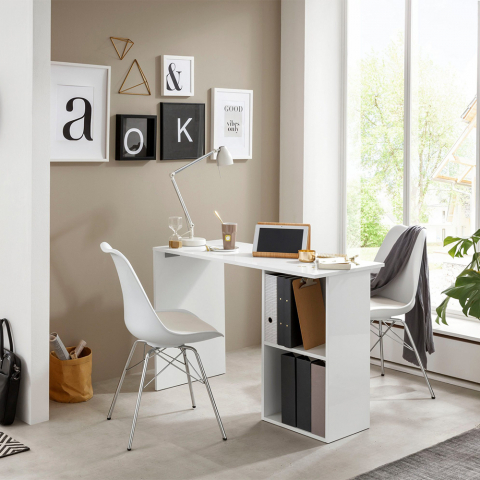 Desk 110x50cm modern design home office smart working Conti Promotion