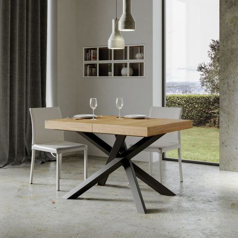 Volantis Wood extending dining table 90x130-234cm modern wood