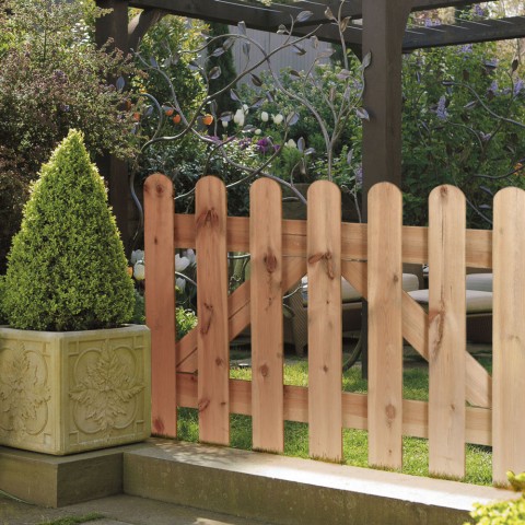 Garden gate 100x70cm wooden fence garden entrance Mini Promotion