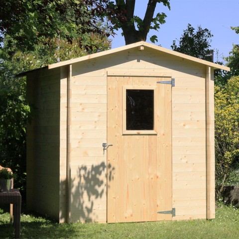 Wooden garden shed toolbox 198x198cm Regis Promotion