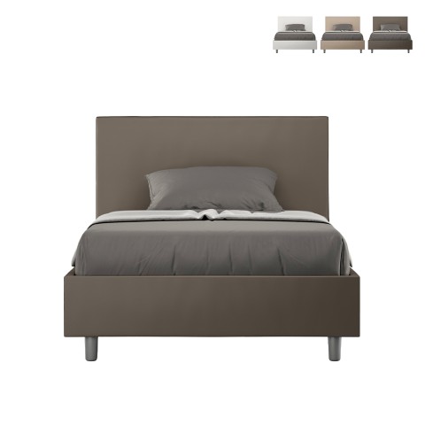 Adele P1 French leatherette double bed 120x200 Promotion