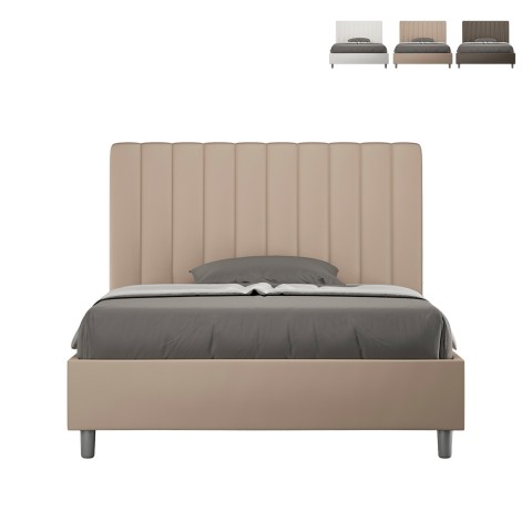 Agueda P1 French leatherette container bed 120x200 Promotion